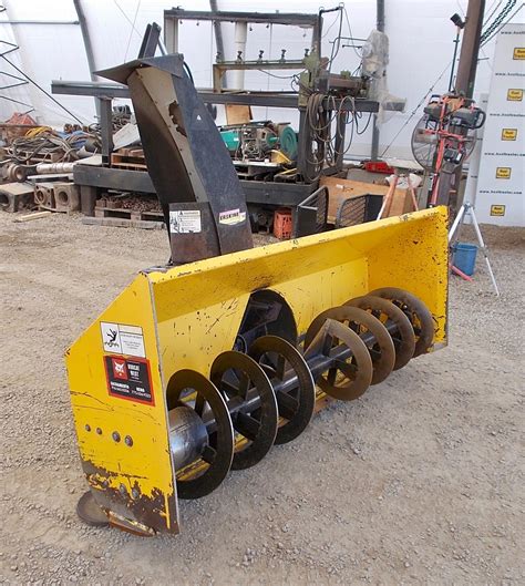 skid steer blower used|used 3pt snowblower for sale.